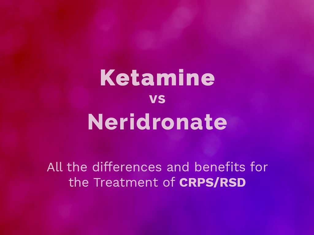 ketamine vs neridronate