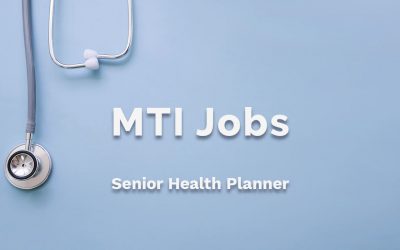 MTI is Hiring: Senior Health Planner